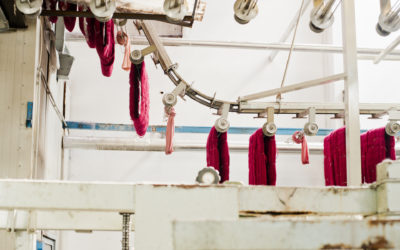 Textile industry: resource consumption and circular economy